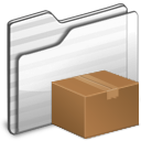 Download Folder white icon